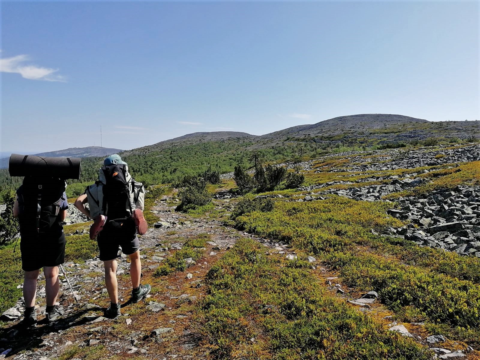 Halti Shop -Halti Shop Kohti Pyhaa Pyha Luosto retkeilyreitti